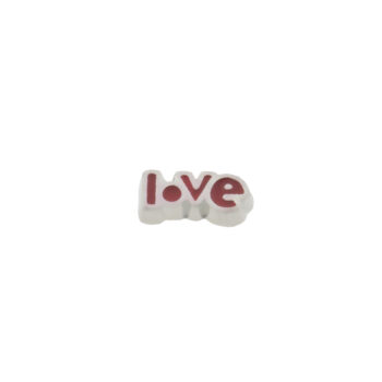 roter Love Floating Charm