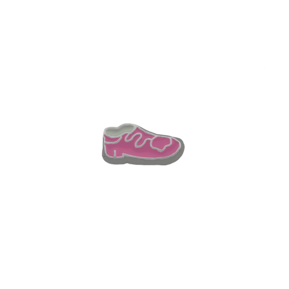rosa Sneaker als floating Charm